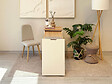 HABITAT ET JARDIN - Bureau en bois "Modulo" - 97 x 47 x 75 cm - Beige - vignette