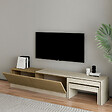 HABITAT ET JARDIN - Meuble TV en bois "Nest" - 180 x 30 x 36 cm - Beige - vignette