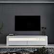 HABITAT ET JARDIN - Meuble TV en bois "Bati" - 150 x 36 x 46 cm - Blanc - vignette