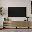 HABITAT ET JARDIN - Meuble TV en bois "River" - 150 x 31 x 48 cm - Beige - vignette