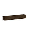 HABITAT ET JARDIN - Meuble TV en bois "Terra" - 31 x 180 x 26 cm - Noyer - vignette