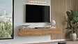 HABITAT ET JARDIN - Meuble TV en bois "LUM1" - 180 x 31 x 29 cm - Marron - vignette
