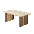 HABITAT ET JARDIN - Table basse en bois "Ravello" - 90 x 50 x 40 cm - Beige - vignette