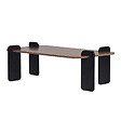 HABITAT ET JARDIN - Table basse en bois "Renard" - 120 x 60 x 35 cm - Marron - vignette