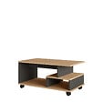 HABITAT ET JARDIN - Table basse en bois "MIN9" - 90 x 51 x 42 cm - Gris anthracite - vignette
