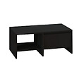 HABITAT ET JARDIN - Table basse en bois "Laris" - 90 x 45 x 35 cm - Noir - vignette