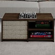 HABITAT ET JARDIN - Table basse en bois "Gord" - 90 x 45 x 44 cm - Marron - vignette