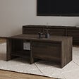 HABITAT ET JARDIN - Table basse en bois "Laris" - 90 x 45 x 35 cm - Marron - vignette