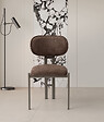 HABITAT ET JARDIN - Ensemble de chaises (2 pièces) en métal "Muriz"  - Brun - vignette