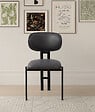 HABITAT ET JARDIN - Ensemble de chaises (2 pièces) en métal "Muriz" - Anthracite - vignette