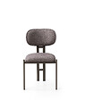 HABITAT ET JARDIN - Ensemble de chaises (2 pièces) en métal "Muriz" - Cendré - vignette