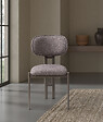 HABITAT ET JARDIN - Ensemble de chaises (2 pièces) en métal "Muriz" - Cendré - vignette