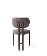HABITAT ET JARDIN - Ensemble de chaises (2 pièces) en métal "Muriz" - Cendré - vignette