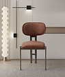 HABITAT ET JARDIN - Ensemble de chaises (2 pièces) en métal "Muriz" - Tuile rouge - vignette
