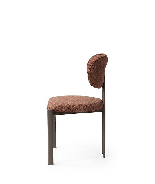HABITAT ET JARDIN - Ensemble de chaises (2 pièces) en métal "Muriz" - Tuile rouge - large