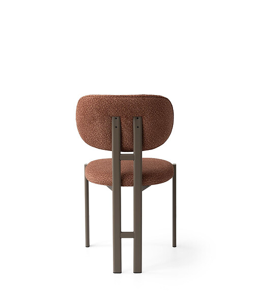HABITAT ET JARDIN - Ensemble de chaises (2 pièces) en métal "Muriz" - Tuile rouge - large