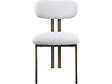 HABITAT ET JARDIN - Lot de 2 chaises de salle à manger imitation bois "Veralia" - Gris clair - vignette