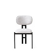 HABITAT ET JARDIN - Ensemble de chaises (2 pièces) en métal "Muriz" - Blanc cassé - vignette