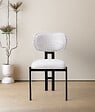 HABITAT ET JARDIN - Ensemble de chaises (2 pièces) en métal "Muriz" - Blanc cassé - vignette
