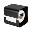 WENKO - Turbo-Loc Dérouleur papier WC Lizan noir - vignette
