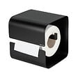 WENKO - Turbo-Loc Dérouleur papier WC Lizan noir - vignette
