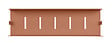WENKO - Etagère Turbo-Loc Lizan marron - vignette