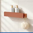 WENKO - Etagère Turbo-Loc Lizan marron - vignette