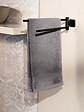 WENKO - Porte-serviettes 2 bras Porto Black - vignette