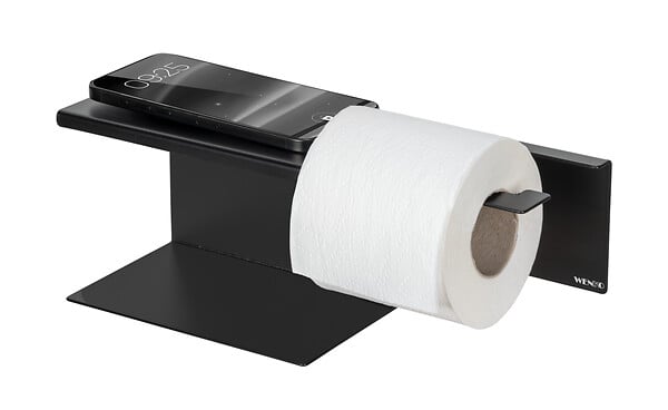 WENKO - Turbo-Loc Dérouleur rangement Lizan noir - large