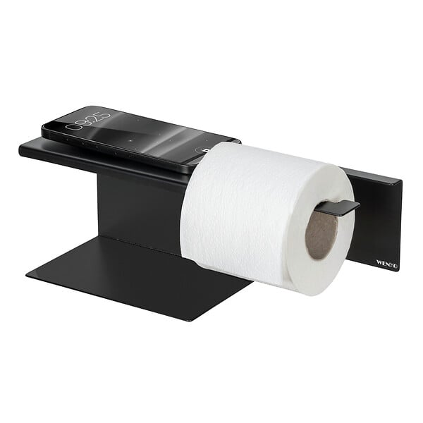 WENKO - Turbo-Loc Dérouleur rangement Lizan noir - large