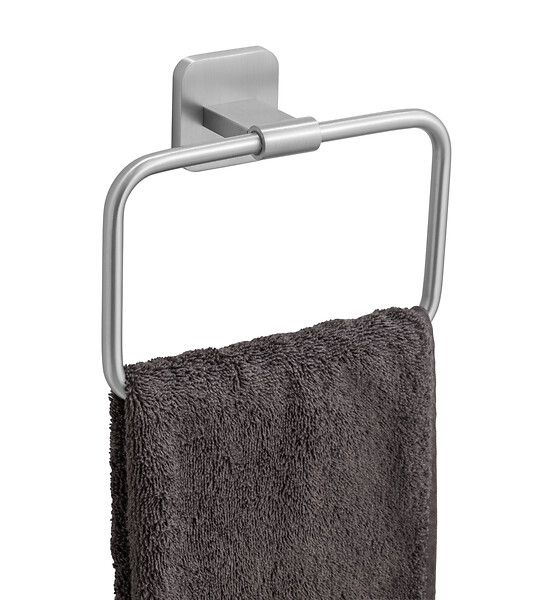 WENKO - Turbo-Loc Anneau porte-serviettes Porto Matt - large