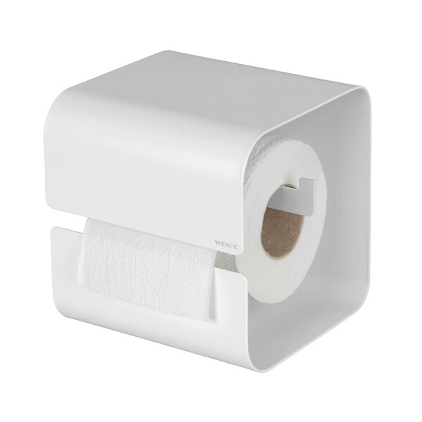 WENKO - Turbo-Loc Dérouleur papier WC Lizan blanc - large