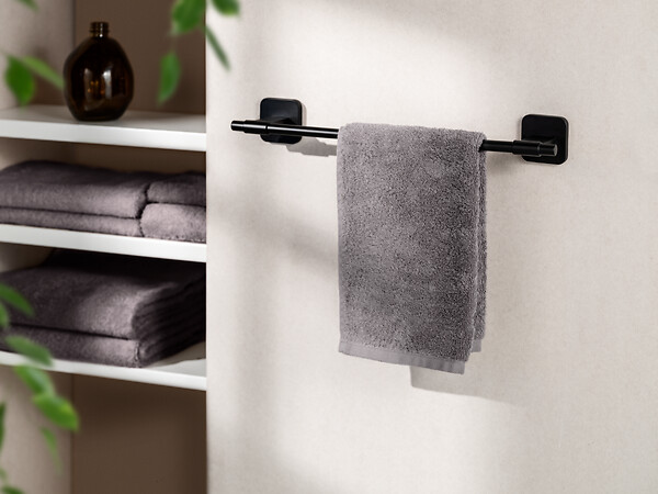 WENKO - Turbo-Loc Porte-serviettes Uno 40cmPorto Black - large