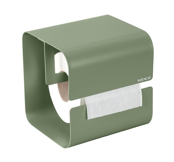 WENKO - Turbo-Loc Dérouleur papier WC Lizan vert - large