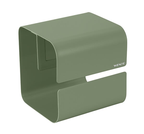 WENKO - Turbo-Loc Dérouleur papier WC Lizan vert - large