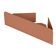 WENKO - Etagère d'angle Turbo-Loc Lizan marron - vignette