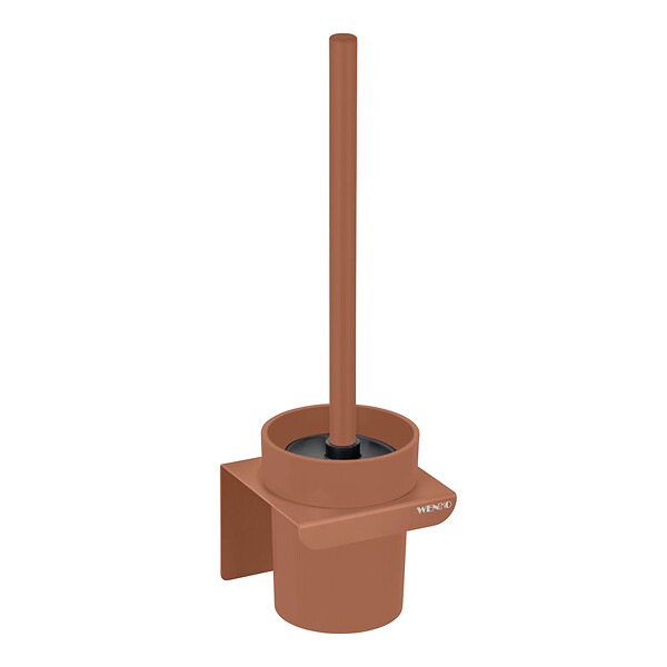 WENKO - Turbo-Loc Brosse WC Lizan marron - large