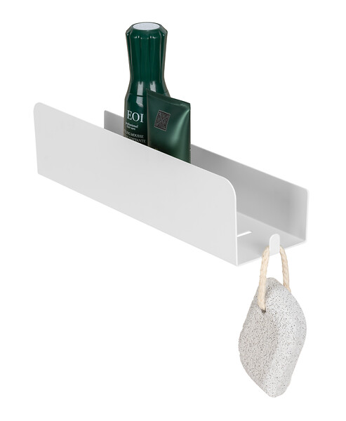 WENKO - Etagère Turbo-Loc Lizan blanc - large