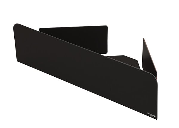 WENKO - Etagère d'angle Turbo-Loc Lizan noir - large
