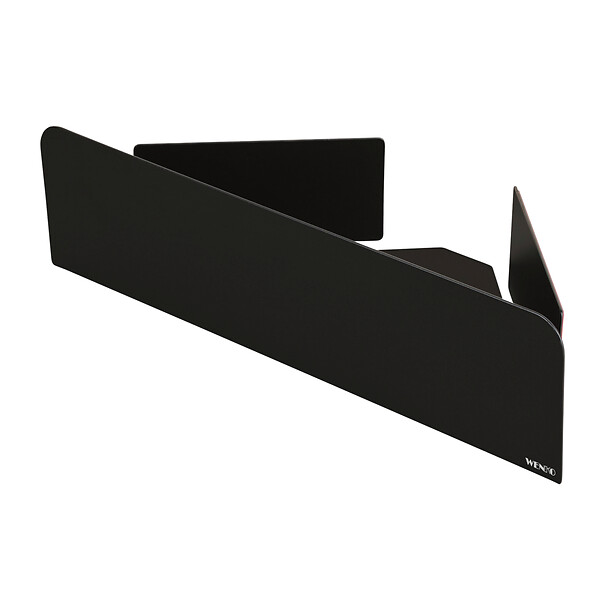 WENKO - Etagère d'angle Turbo-Loc Lizan noir - large