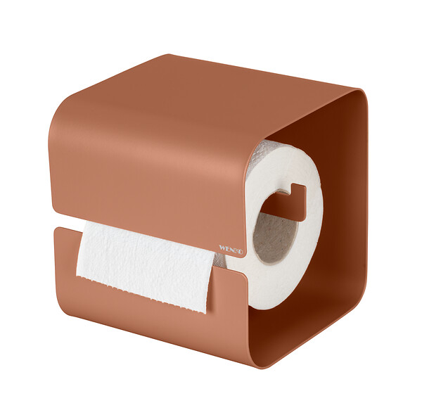 WENKO - Turbo-Loc Dérouleur papier WC Lizan marro - large
