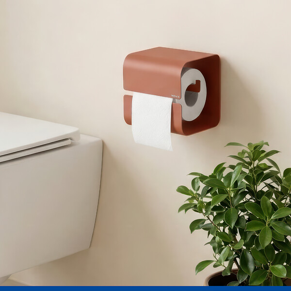 WENKO - Turbo-Loc Dérouleur papier WC Lizan marro - large