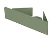 WENKO - Etagère d'angle Turbo-Loc Lizan vert - vignette