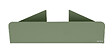 WENKO - Etagère d'angle Turbo-Loc Lizan vert - vignette