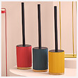 5 FIVE SIMPLY SMART - Brosse WC avec support en résine Noir charbon - vignette