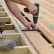 JOUPLAST - Fixation invisible pour lame de terrasse en bois FIXEGO Jouplast - vignette