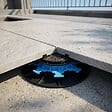 JOUPLAST - Gomme Acoustique - carton de 100 pièces pneu recyclé JOUPLAST pour dalle - vignette
