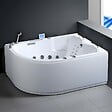THALASSOR - Baignoire balnéo asymétrique 170x120 cm SIRIUS DROITE IPOWER - vignette