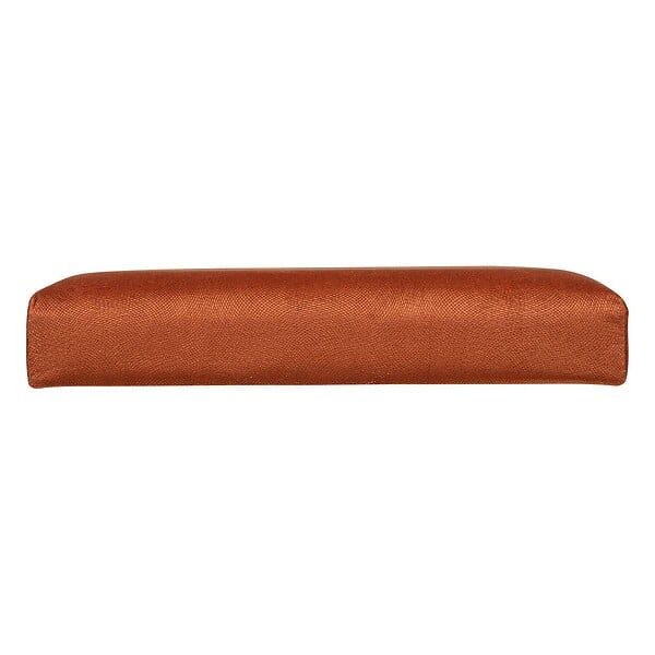 ATMOSPHERA - Pouf pliant et Coffre de rangement en tissu Ambre 38 x 38 cm - large