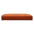 ATMOSPHERA - Pouf pliant et Coffre de rangement en tissu Ambre 76 x 38 cm - vignette